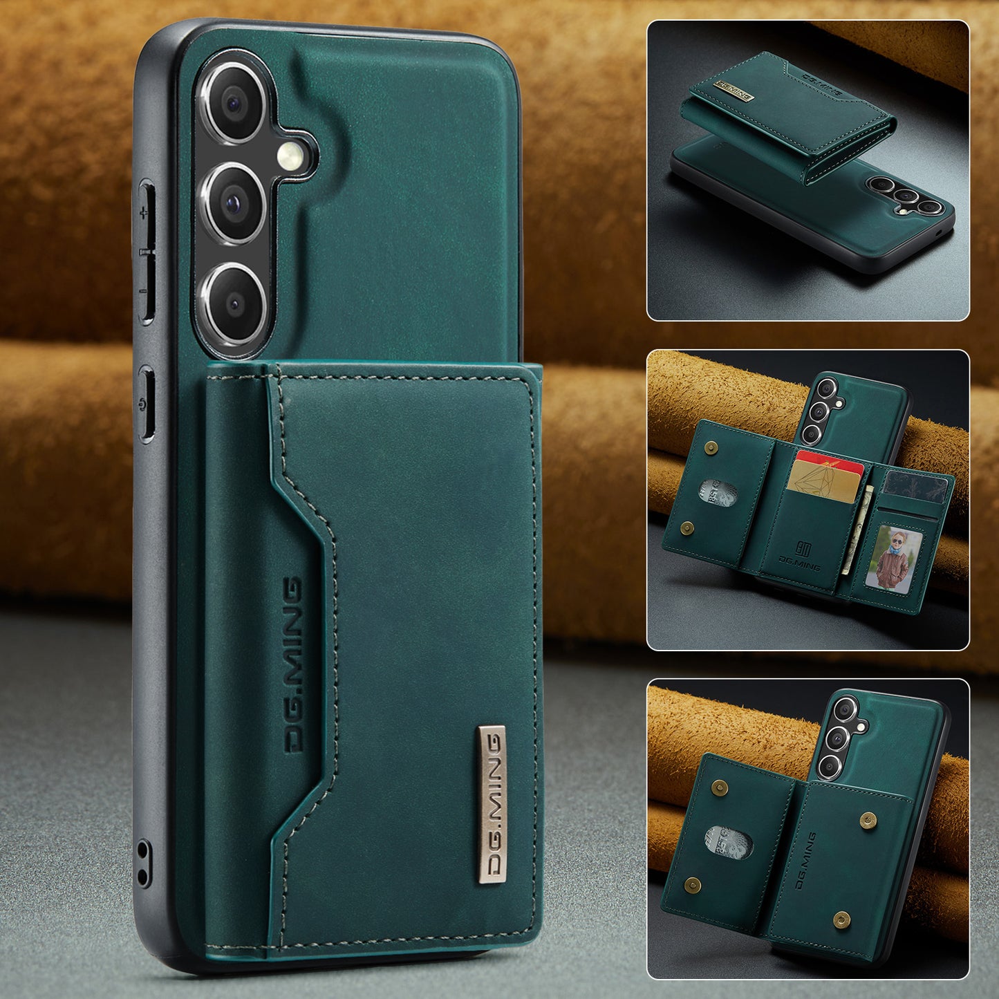 2-in-1 Detachable Leather Wallet Case for Samsung Galaxy S23 FE