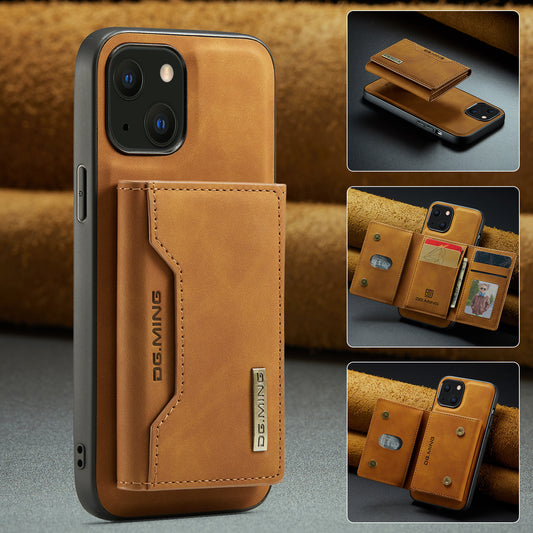 2-in-1 Detachable Leather Wallet Case for iPhone 13